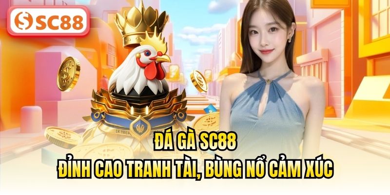 Đá Gà SC88 - Đỉnh Cao Tranh Tài, Bùng Nổ Cảm Xúc
