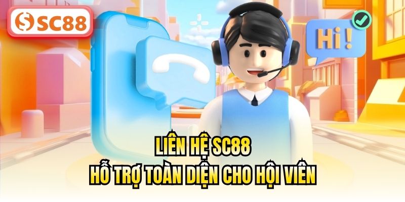 Liên hệ SC88 - Hỗ trợ toàn diện cho hội viên