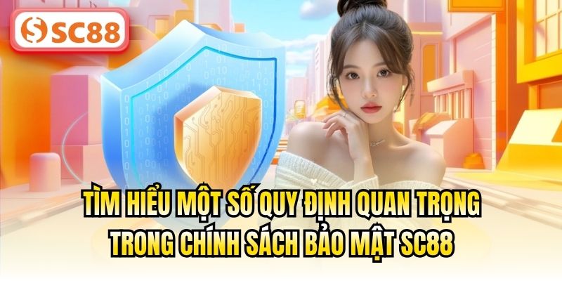 Tìm hiểu một số quy định quan trọng trong chính sách bảo mật SC88
